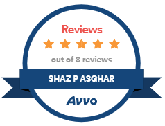 Shaz P Asghar Avvo Badge